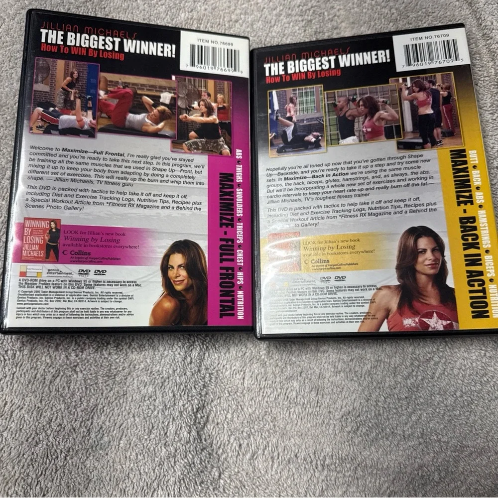 Jillian Michaels DVD Set